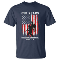 250th Anniversary USA T Shirt Bigfoot Patriotic American USA Flag
