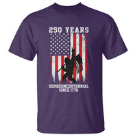 250th Anniversary USA T Shirt Bigfoot Patriotic American USA Flag