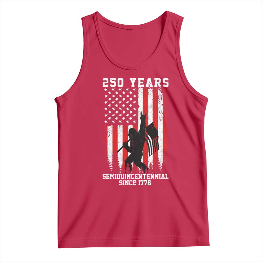 250th Anniversary USA Tank Top Bigfoot Patriotic American USA Flag
