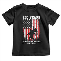 250th Anniversary USA Toddler T Shirt Bigfoot Patriotic American USA Flag