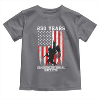 250th Anniversary USA Toddler T Shirt Bigfoot Patriotic American USA Flag
