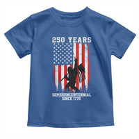 250th Anniversary USA Toddler T Shirt Bigfoot Patriotic American USA Flag
