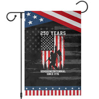 250th Anniversary USA Patriotic Garden Flag Bigfoot Patriotic American USA Flag