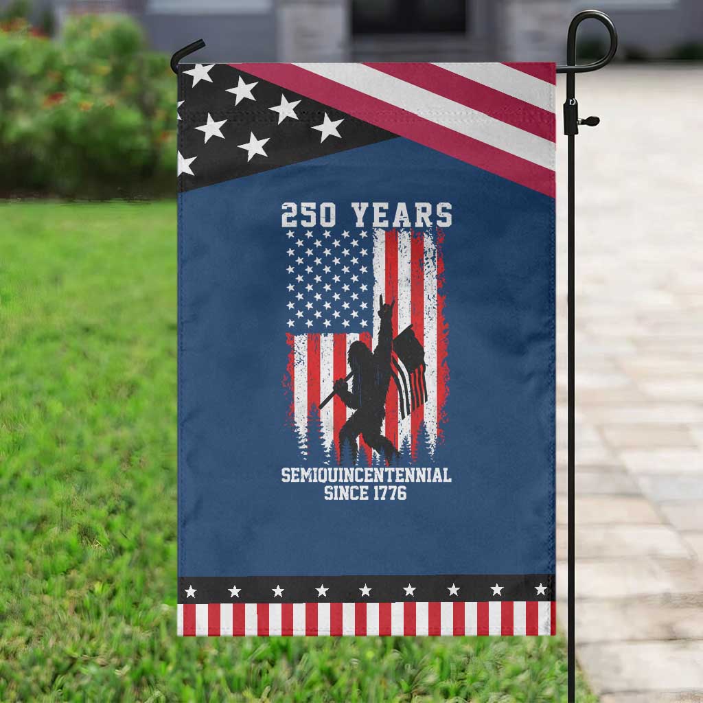 250th Anniversary USA Patriotic Garden Flag Bigfoot Patriotic American USA Flag