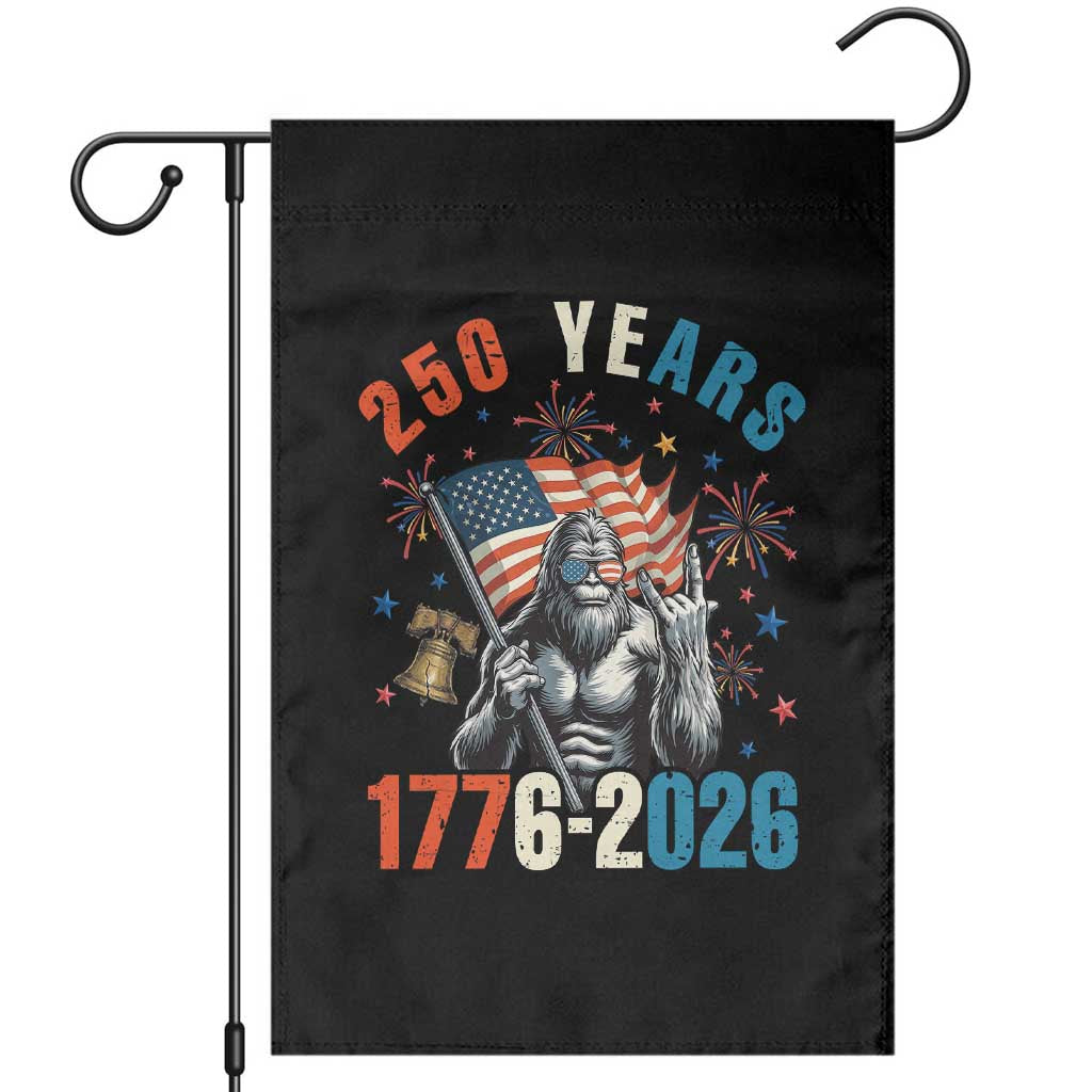 250th Anniversary USA Garden Flag Bigfoot American Flag Patriotic 4th of July