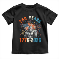 250th Anniversary USA Toddler T Shirt Bigfoot America Rock American Flag Patriotic 4th of July