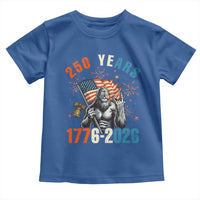 250th Anniversary USA Toddler T Shirt Bigfoot America Rock American Flag Patriotic 4th of July