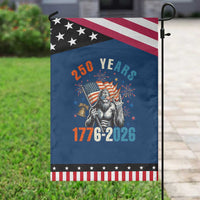 250th Anniversary USA Patriotic Garden Flag Bigfoot American Flag Patriotic 4th of July