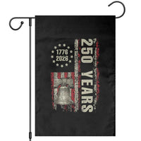 250th Anniversary USA Garden Flag Patriotic Liberty Bell 1776 2026 American Flag