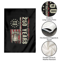 250th Anniversary USA Garden Flag Patriotic Liberty Bell 1776 2026 American Flag
