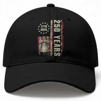 250th Anniversary USA Baseball Cap Patriotic Liberty Bell 1776 2026 American Flag