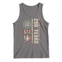 250th Anniversary USA Tank Top Patriotic Liberty Bell 1776 2026 American Flag