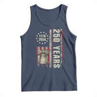 250th Anniversary USA Tank Top Patriotic Liberty Bell 1776 2026 American Flag