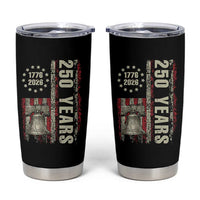 250th Anniversary USA Tumbler Cup Patriotic Liberty Bell 1776 2026 American Flag