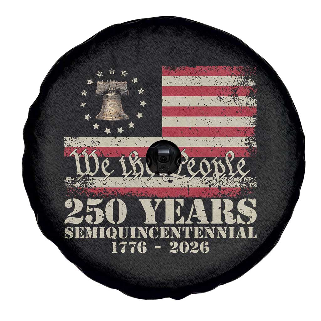 250th Anniversary USA Spare Tire Cover Patriotic Liberty Bell 1776 2026 Independence Day