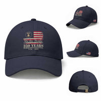 250th Anniversary USA Baseball Cap Patriotic Liberty Bell 1776 2026 Independence Day