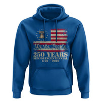 250th Anniversary USA Hoodie Patriotic Liberty Bell 1776 2026 Independence Day