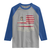 250th Anniversary USA Raglan Shirt Patriotic Liberty Bell 1776 2026 Independence Day