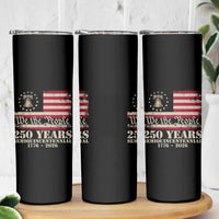 250th Anniversary USA Skinny Tumbler Patriotic Liberty Bell 1776 2026 Independence Day