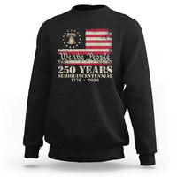 250th Anniversary USA Sweatshirt Patriotic Liberty Bell 1776 2026 Independence Day