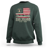250th Anniversary USA Sweatshirt Patriotic Liberty Bell 1776 2026 Independence Day