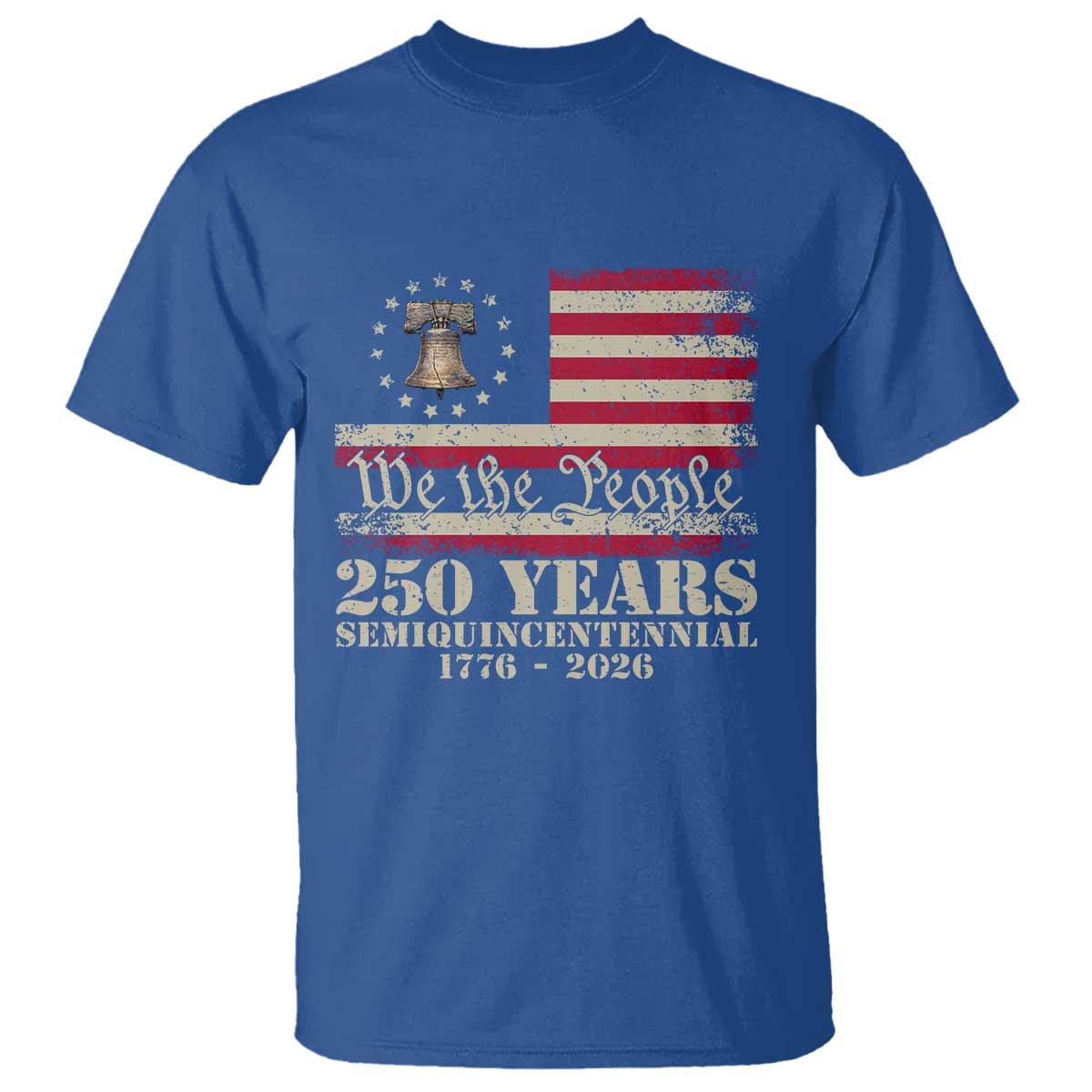 250th Anniversary USA T Shirt Patriotic Liberty Bell 1776 2026 Independence Day