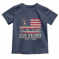 250th Anniversary USA Toddler T Shirt Patriotic Liberty Bell 1776 2026 Independence Day