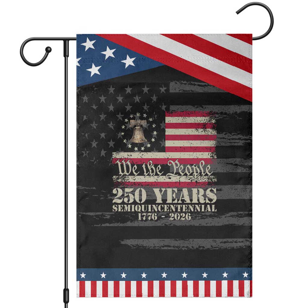 250th Anniversary USA Patriotic Garden Flag Patriotic Liberty Bell 1776 2026 Independence Day