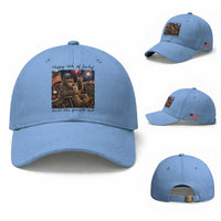 Funny Bigfoot 4th of July Baseball Cap Patriotic Sasquatch American Flag Party Festival
