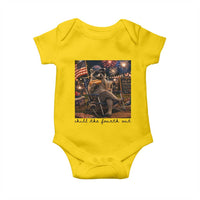 4th of July Raccoon Baby Onesie Chill The Fourth Out