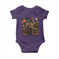 4th of July Raccoon Baby Onesie Chill The Fourth Out