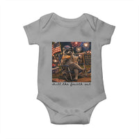 4th of July Raccoon Baby Onesie Chill The Fourth Out