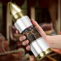 4th of July Raccoon Bullet Tumbler Chill The Fourth Out