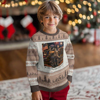 4th of July Raccoon Ugly Christmas Sweater Chill The Fourth Out