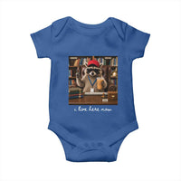 School Librarian Baby Onesie I Live Here Now Back to School