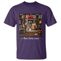 School Librarian T Shirt I Live Here Now Back to School