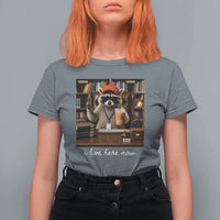 School Librarian T Shirt For Women I Live Here Now Back to School
