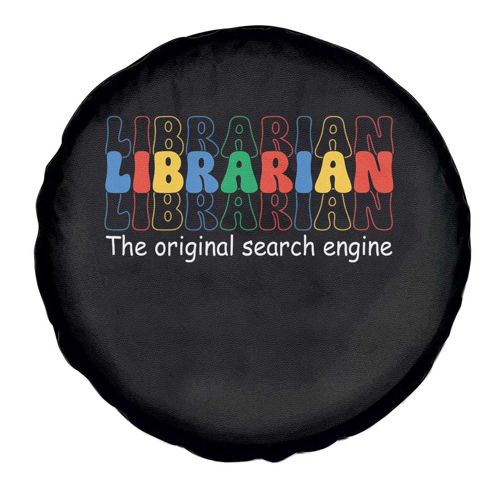 The Original Search Engine Spare Tire Cover School Librarian Library Books
