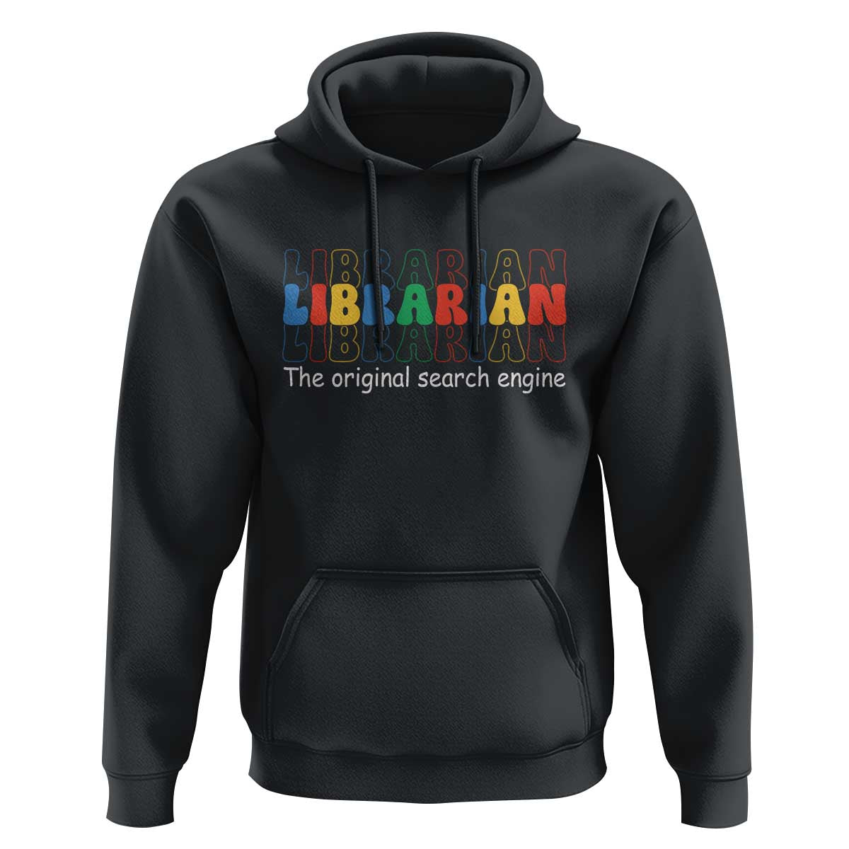 The Original Search Engine Hoodie School Librarian Library Books