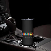 The Original Search Engine Skinny Tumbler School Librarian Library Books