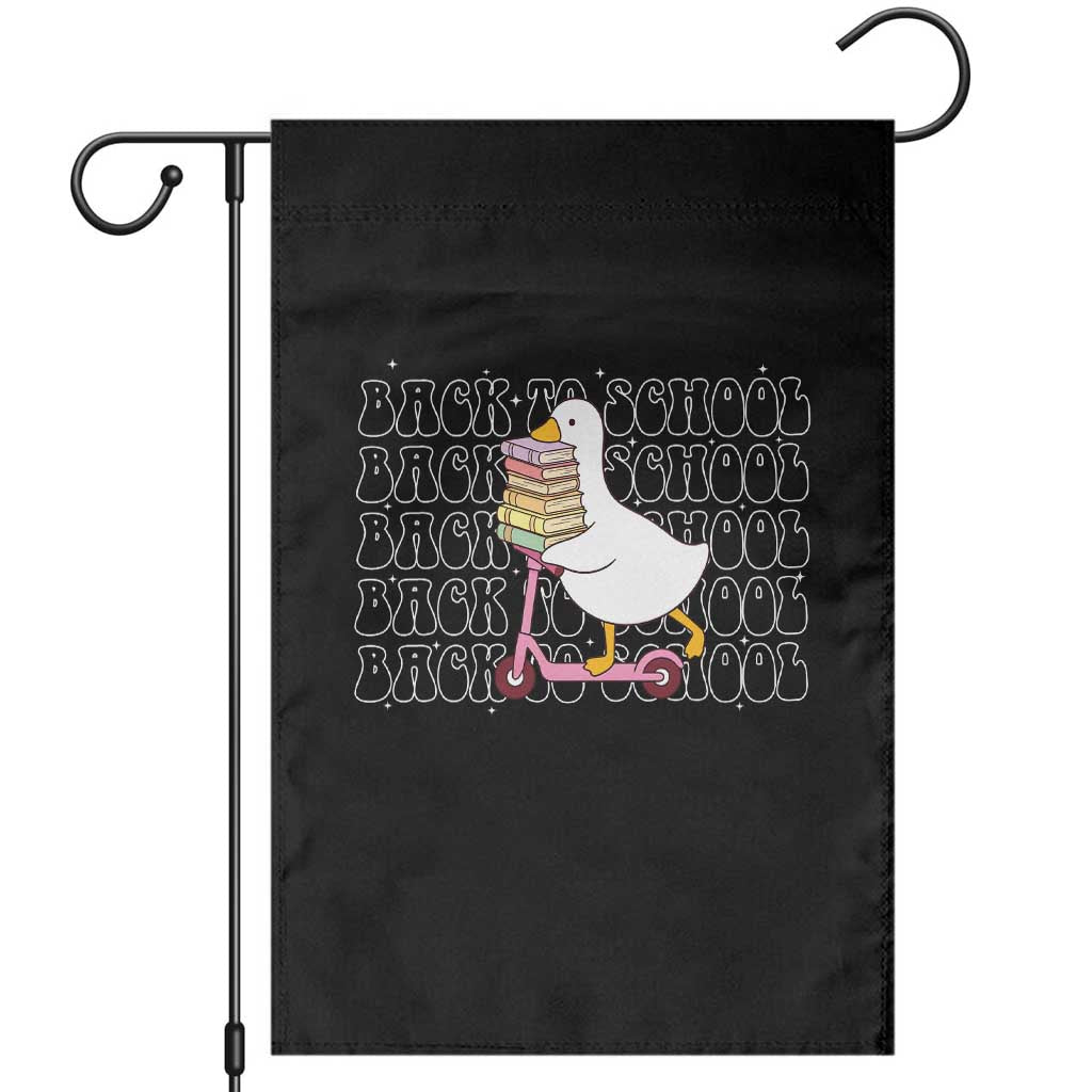 School Bus Driver Welcome Back to School Garden Flag