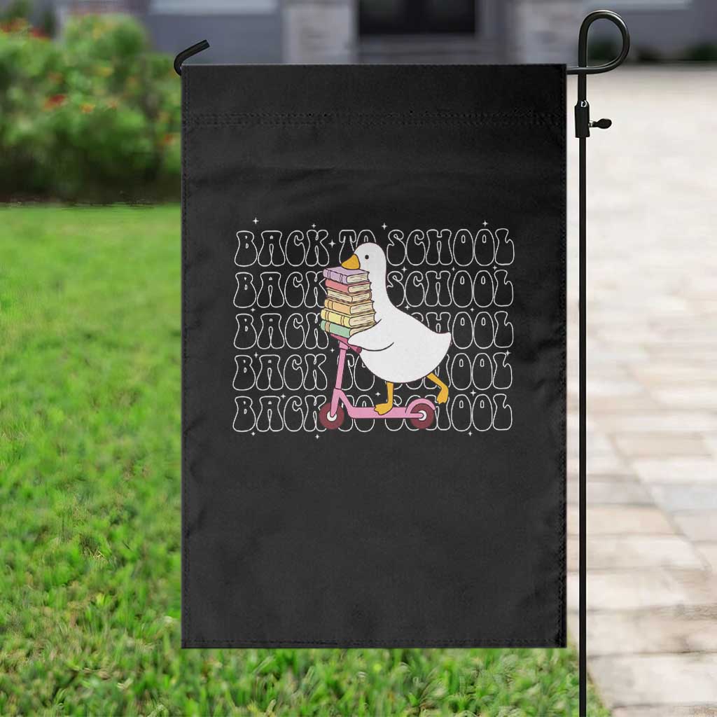 School Bus Driver Welcome Back to School Garden Flag