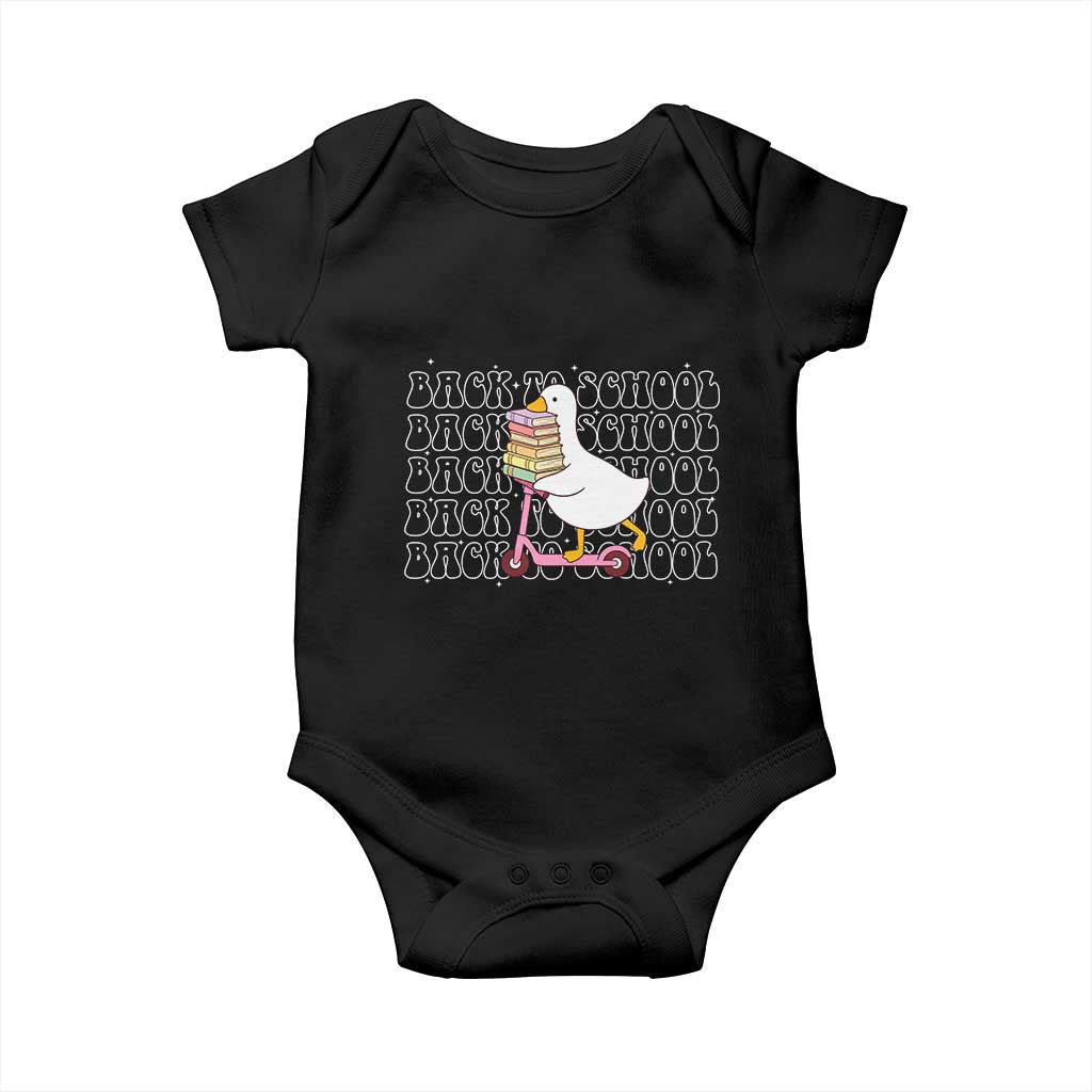 School Bus Driver Welcome Back to School Baby Onesie