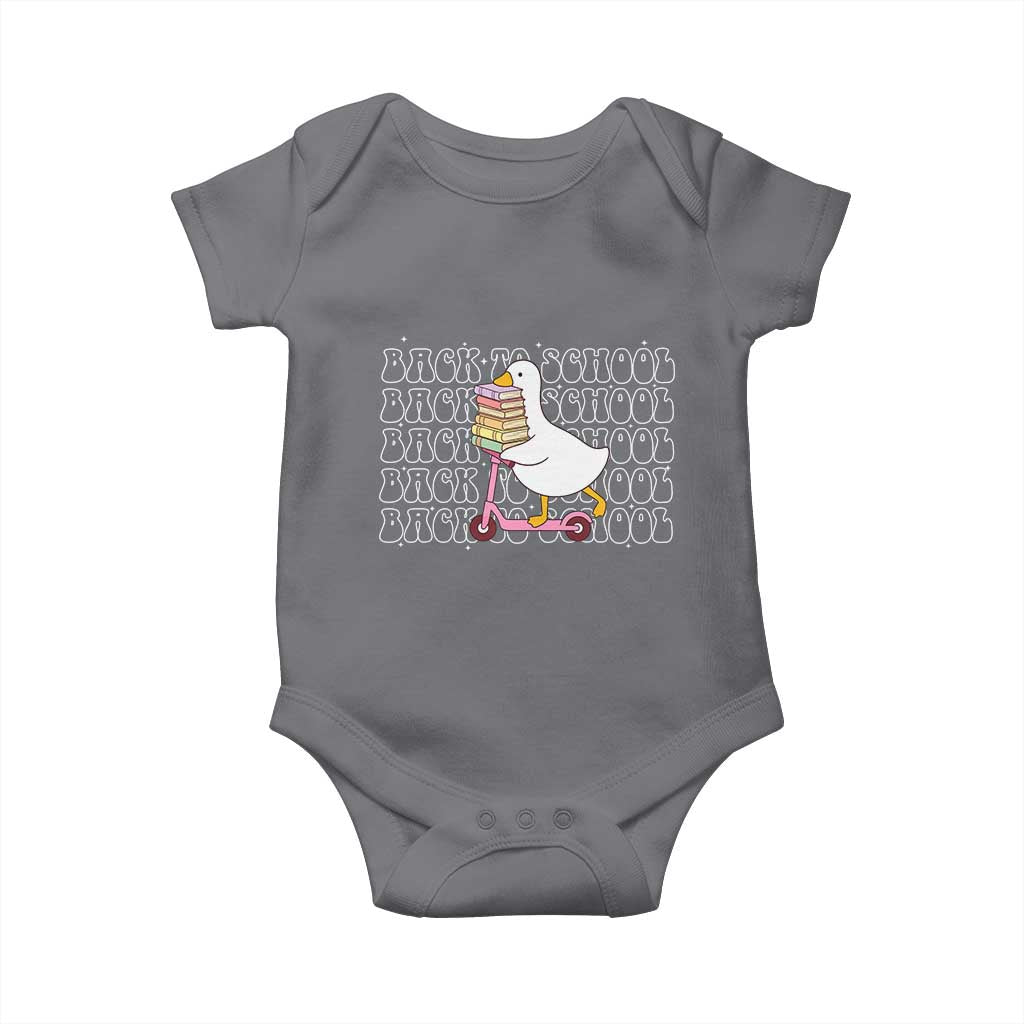 School Bus Driver Welcome Back to School Baby Onesie
