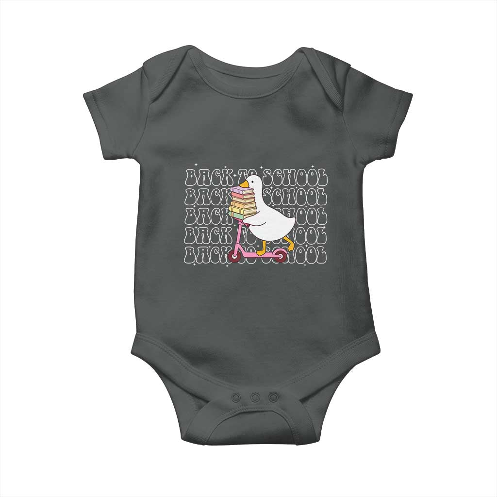 School Bus Driver Welcome Back to School Baby Onesie