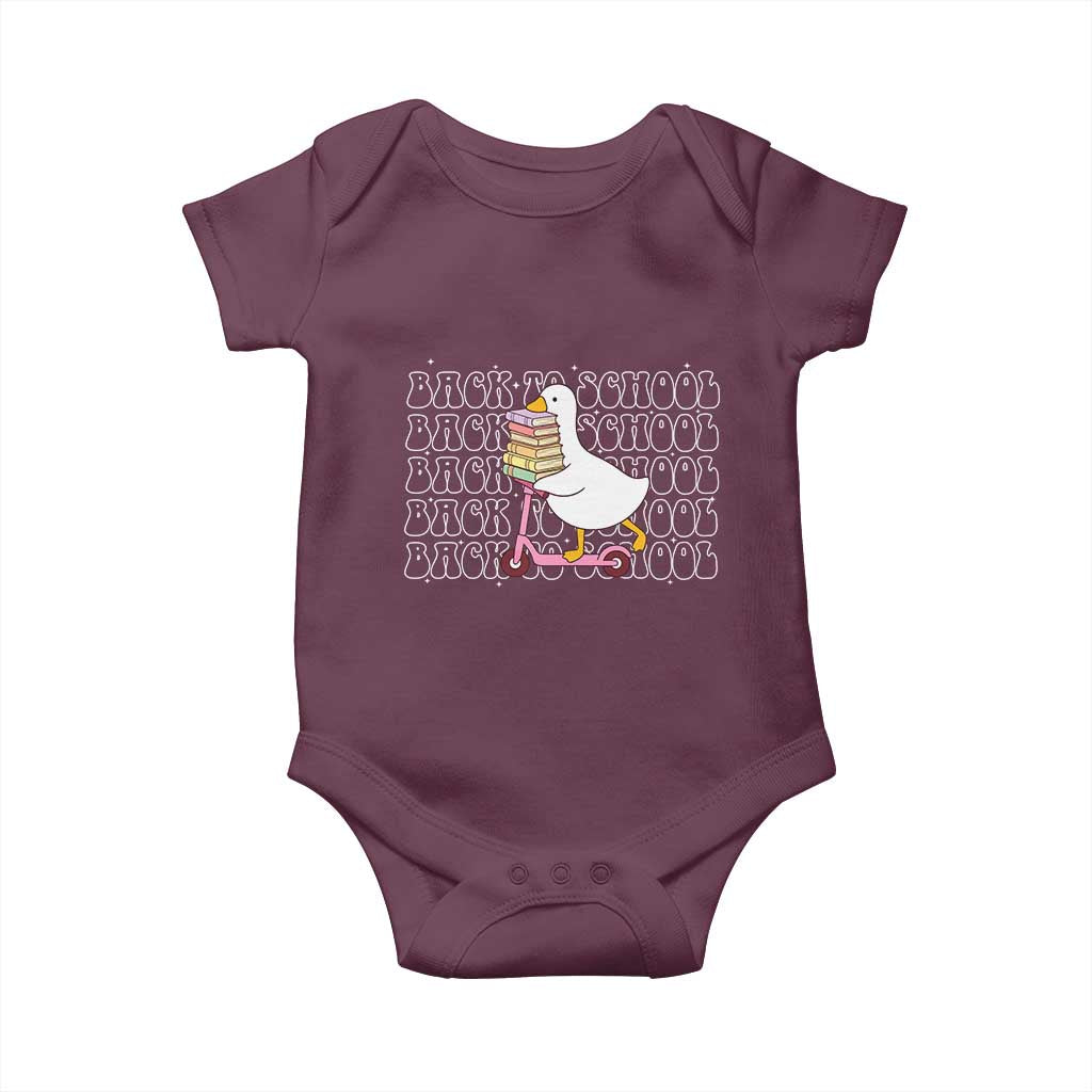 School Bus Driver Welcome Back to School Baby Onesie