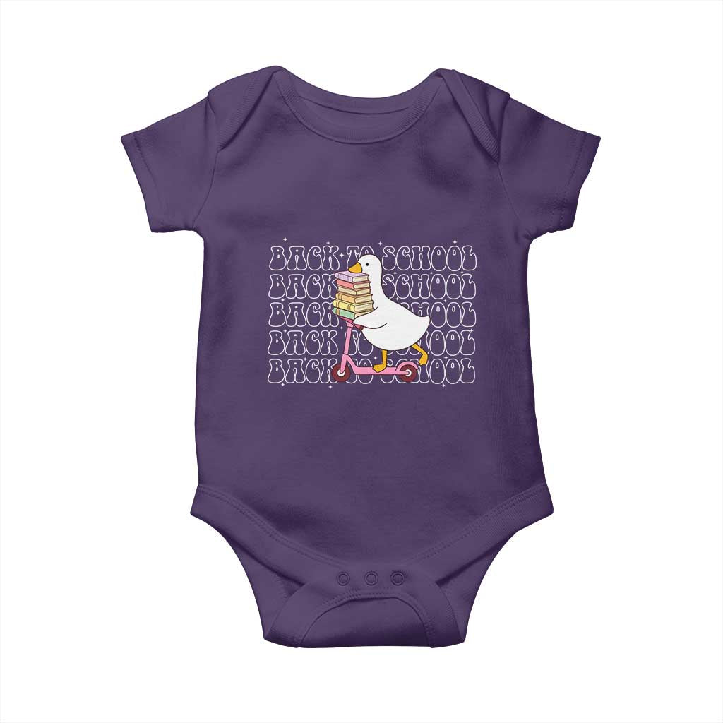 School Bus Driver Welcome Back to School Baby Onesie