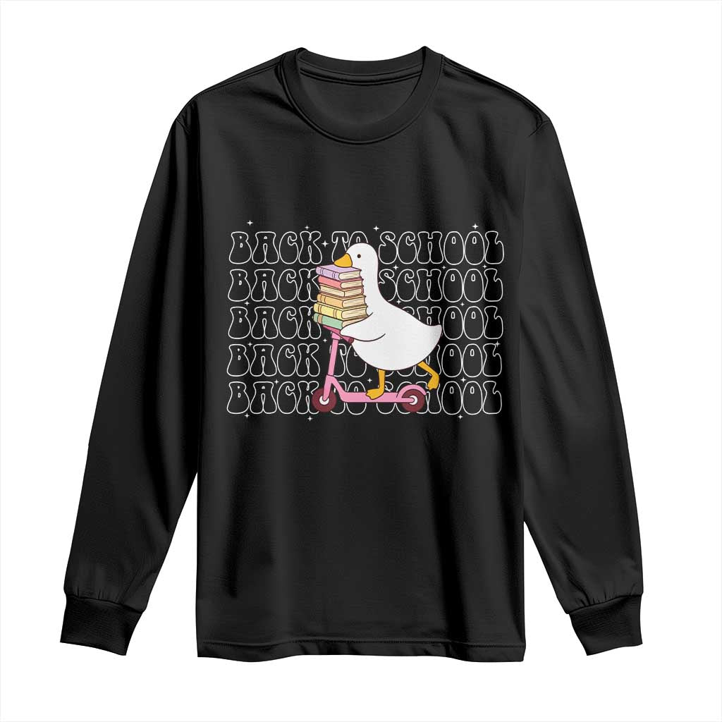School Bus Driver Welcome Back to School Long Sleeve Shirt
