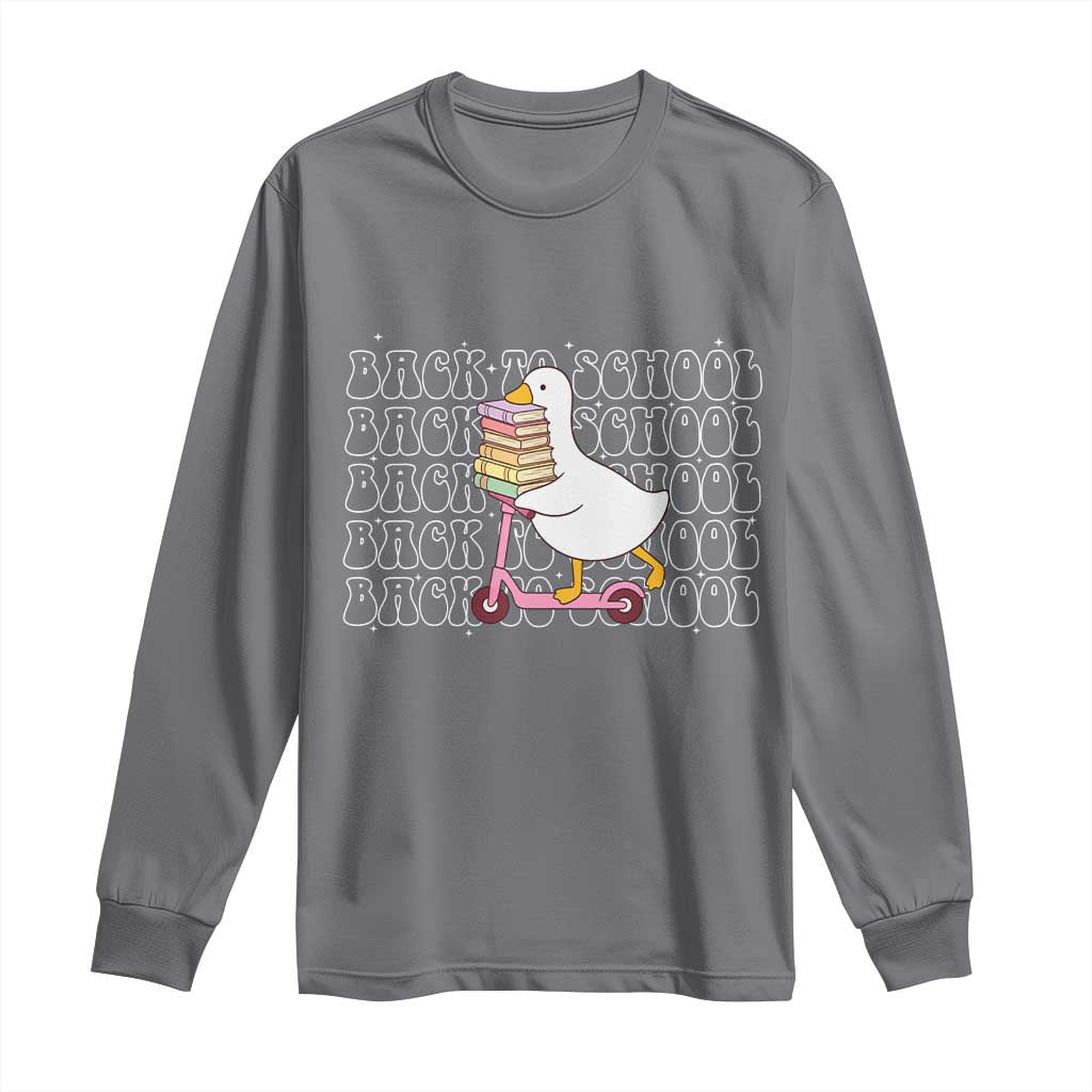 School Bus Driver Welcome Back to School Long Sleeve Shirt