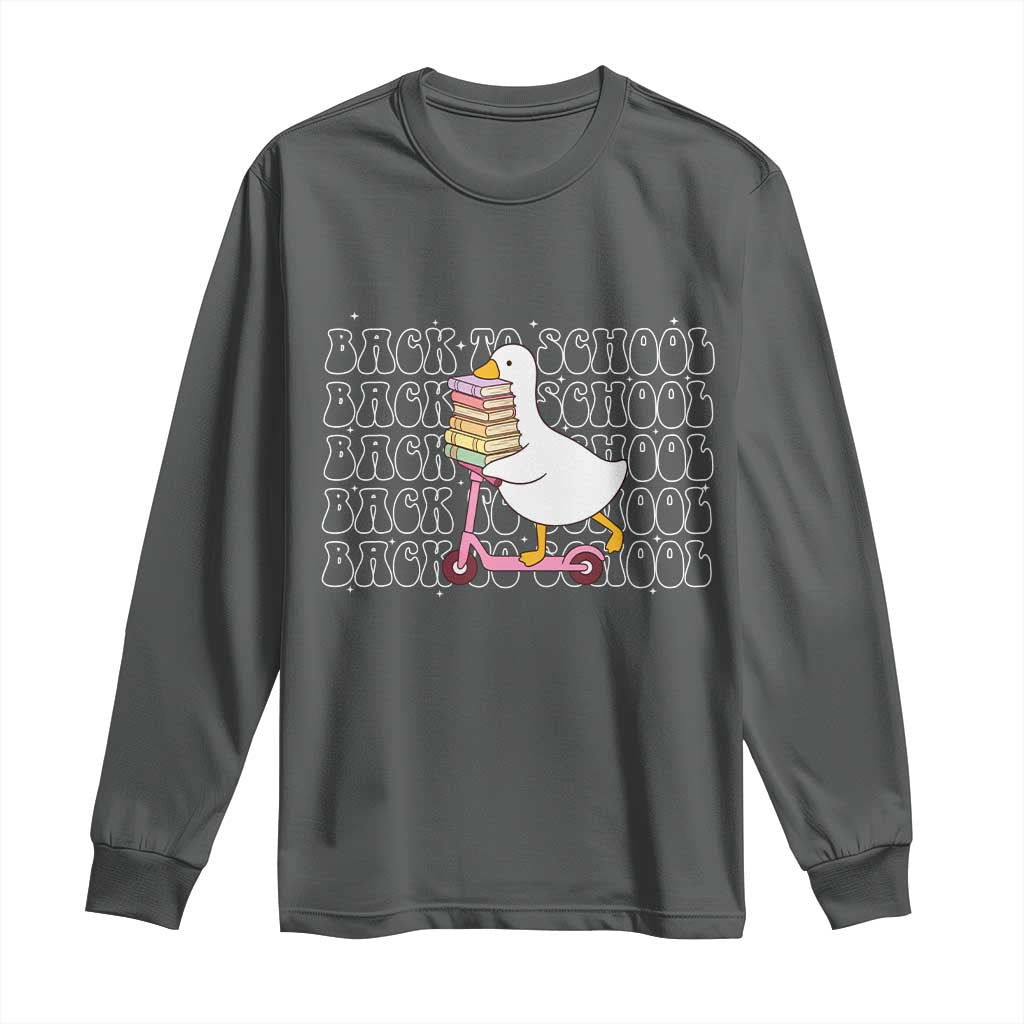 School Bus Driver Welcome Back to School Long Sleeve Shirt